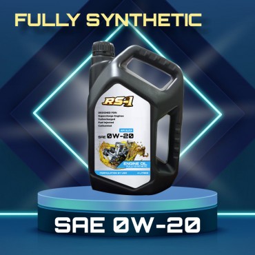 RS-1 Fully Synthetic SAE 0W-20 Engine Oil 4L
