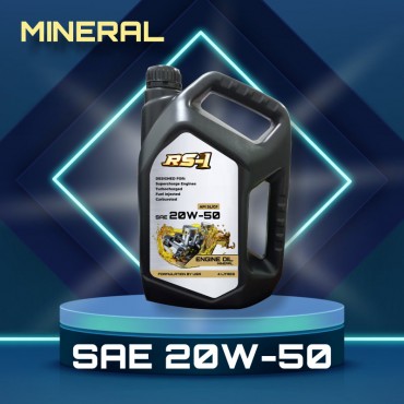 SAE 20W-50 Mineral Engine Oil 4L