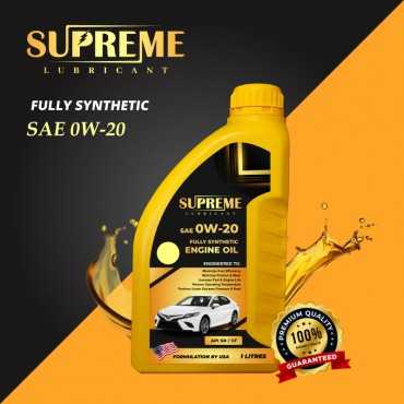 SUPREME - SAE 0W-20 (FULLY SYNTHETIC)